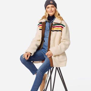 GLACIER SUNSET SHERPA FLEECE JACKET